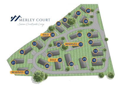 MC 4585 Plot Plan WEBSITE CROP With NUMBERS and SOLD OR RESERVED